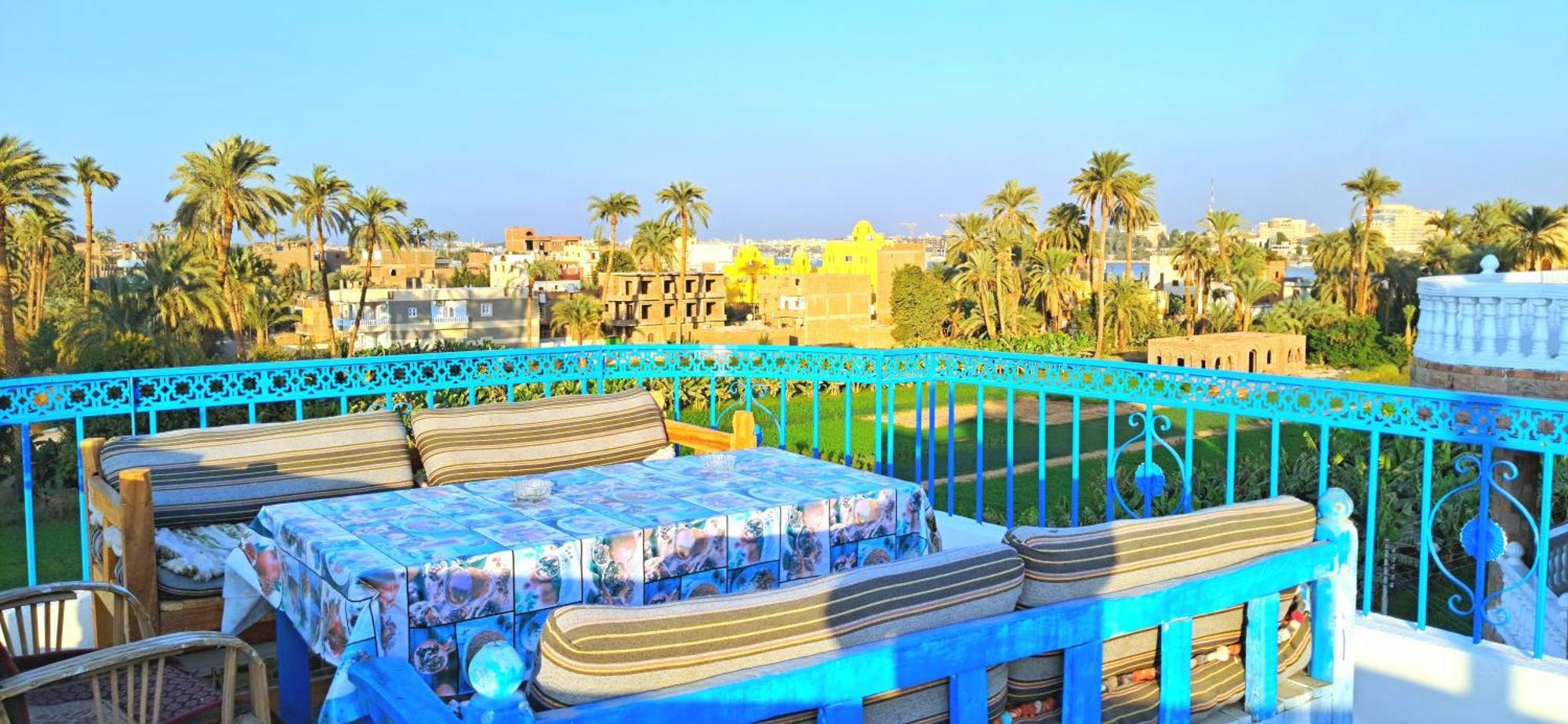 Blue Jorf Apartments Luksor Dış mekan fotoğraf