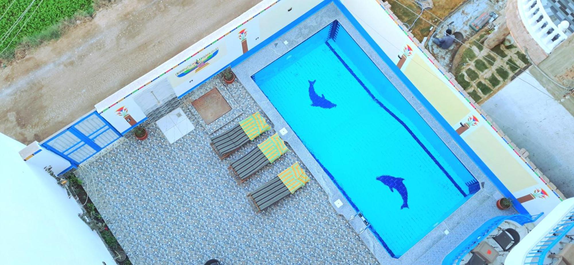 Blue Jorf Apartments Luksor Dış mekan fotoğraf