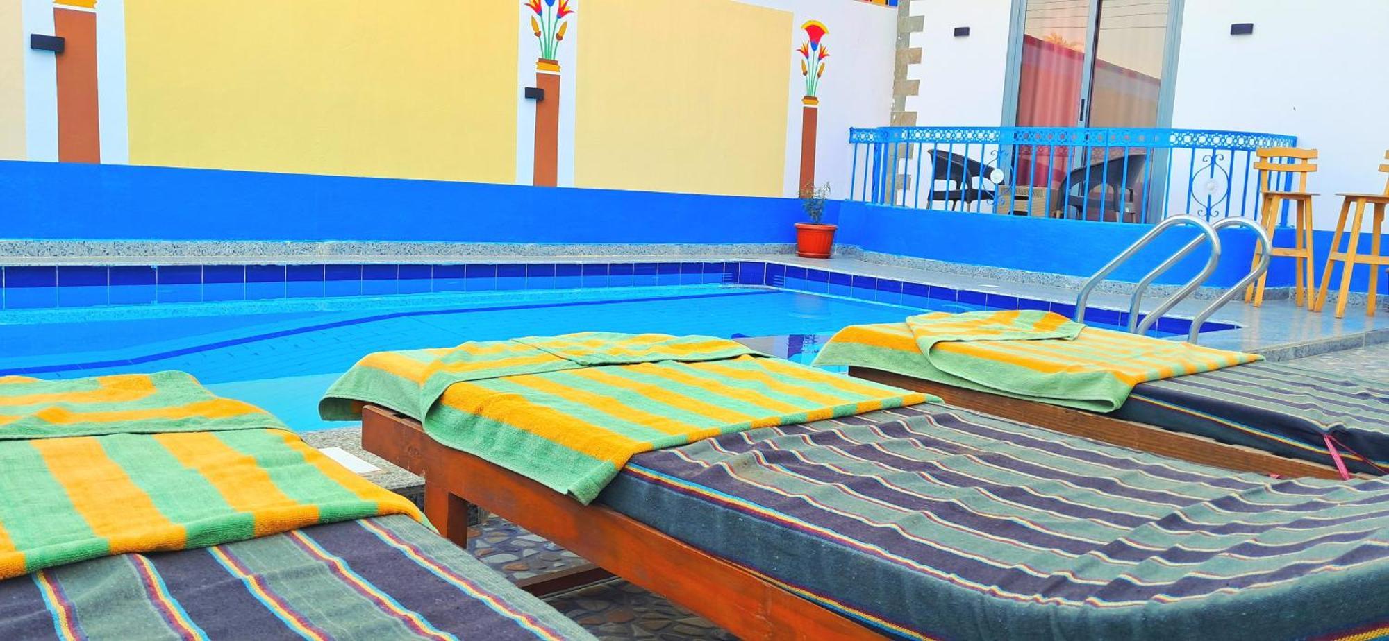 Blue Jorf Apartments Luksor Dış mekan fotoğraf